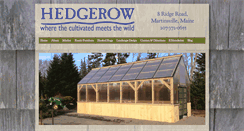 Desktop Screenshot of hedgerowdesign.com