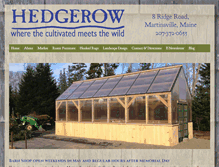 Tablet Screenshot of hedgerowdesign.com